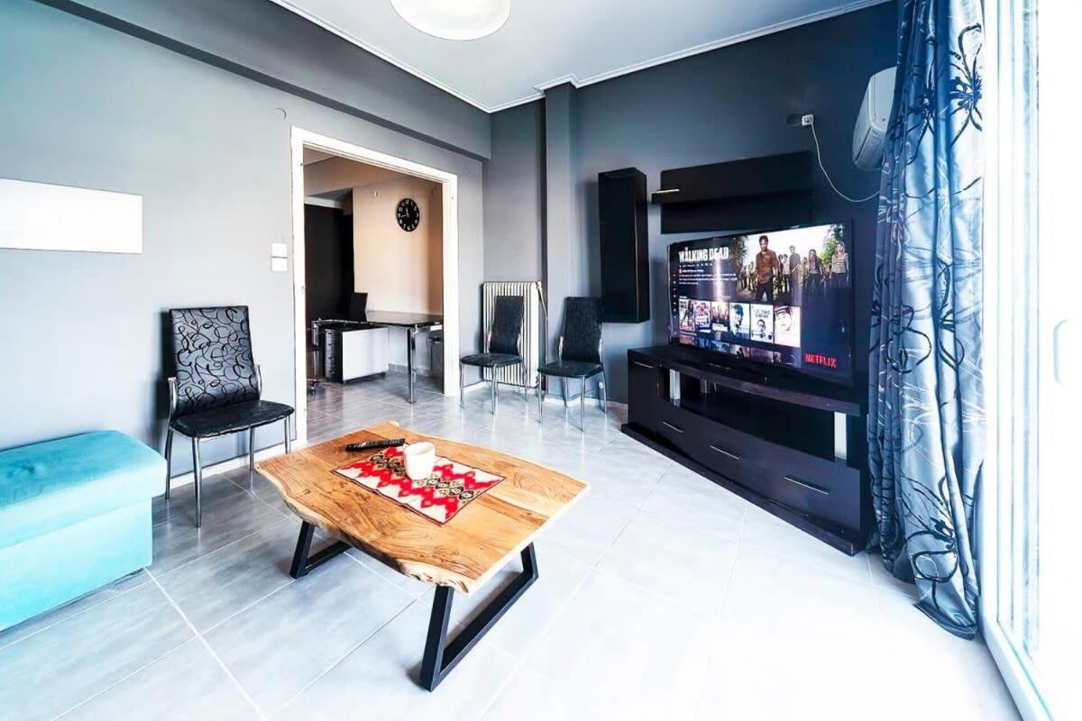 Topfloor Central Apt With Urban Views,3' To Metro 아테네 외부 사진