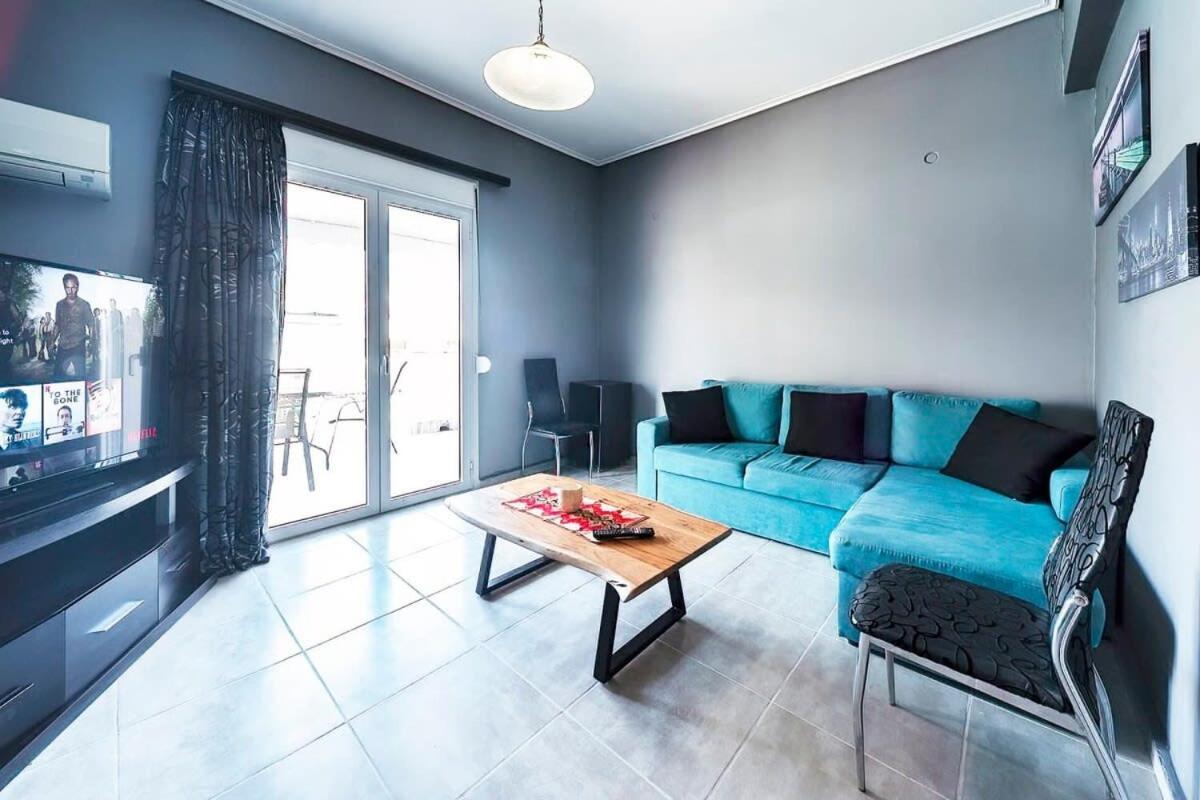 Topfloor Central Apt With Urban Views,3' To Metro 아테네 외부 사진